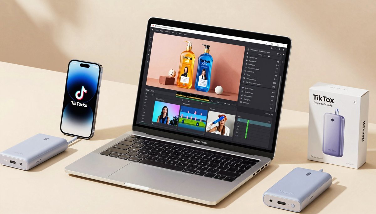 AI สร้างคลิปขายของออนไลน์: คอมฯ-มือถือ TikTok Shop จัดเต็ม! 🚀