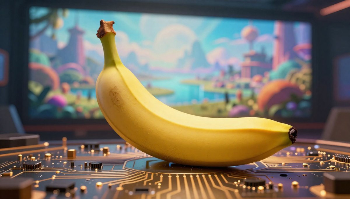 รีวิว Nano Banana Image: กล้วย AI ผสานวงจรอิเล็กทรอนิกส์สุดล้ำในงานศิลปะดิจิทัล